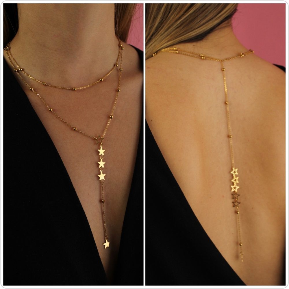 Star necklace set